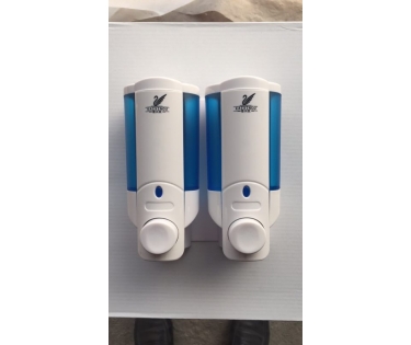 Bình đôi sọc trắng xanh KXO-8026A