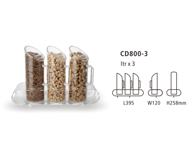 Bình đựng ngũ cốc Sunnex CD800-3