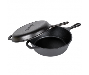Bộ nồi chảo gang Deep Skillet