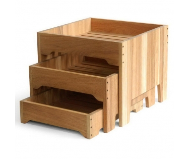 Chân đế trang trí 3 tầng Craster RU_476_D