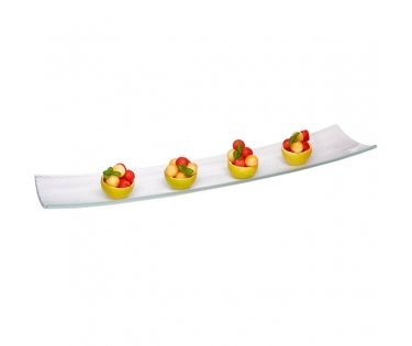 Dĩa thủy tinh chữ nhật Rosseto GLS016