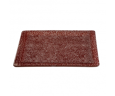 Dĩa thủy tinh handmade chữ nhật Rosseto GLS044C