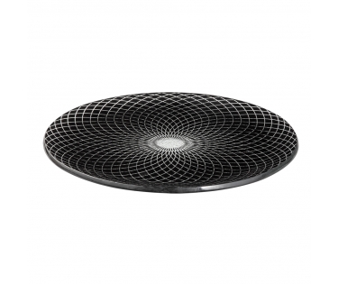 Dĩa thủy tinh handmade Rosseto GLS037B