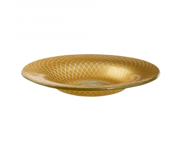 Dĩa thủy tinh handmade Rosseto GLS039G