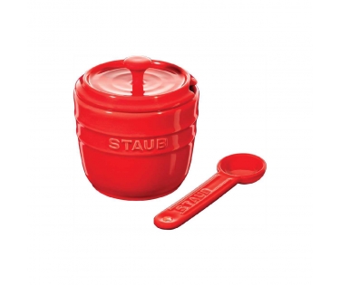 Hũ đựng gia vị Staub màu đỏ