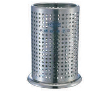 Hủ inox  đựng đũa có đục lỗ (N6)-H-192203