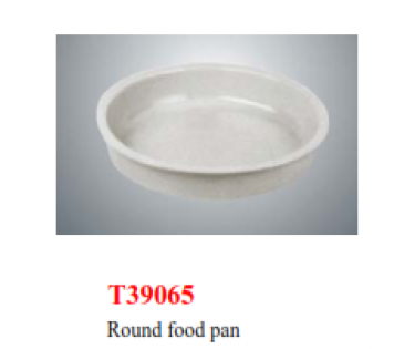Khay G/N tròn (sứ) T39065
