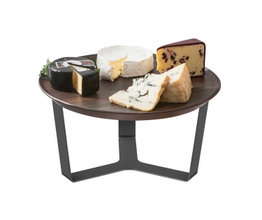 Khay melamine tròn có giá đỡ Rosseto SM290