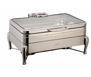 Lò hâm buffet chữ nhật nắp kính 4011L