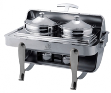 Lò hâm soup chữ nhật chân trắng-LHDAT61182W