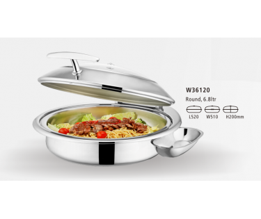 Nồi hâm buffet Sunnex tròn nắp kiếng W36120