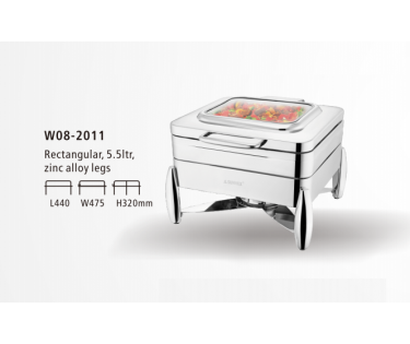Nồi hâm buffet Sunnex vuông W08-2011