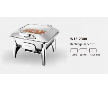 Nồi hâm buffet Sunnex vuông W16-2300