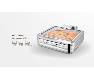 Nồi hâm buffet Sunnex vuông W17-2300T