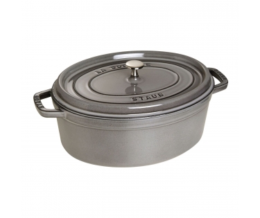 Nồi Staub Oval Grey