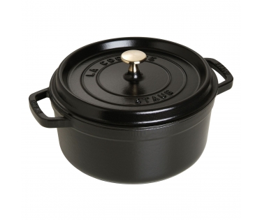 Nồi Staub tròn Black