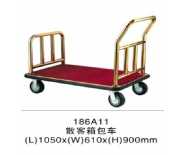 Xe đẩy hành lý vàng  J-12